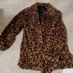 Fun fur like coat!!